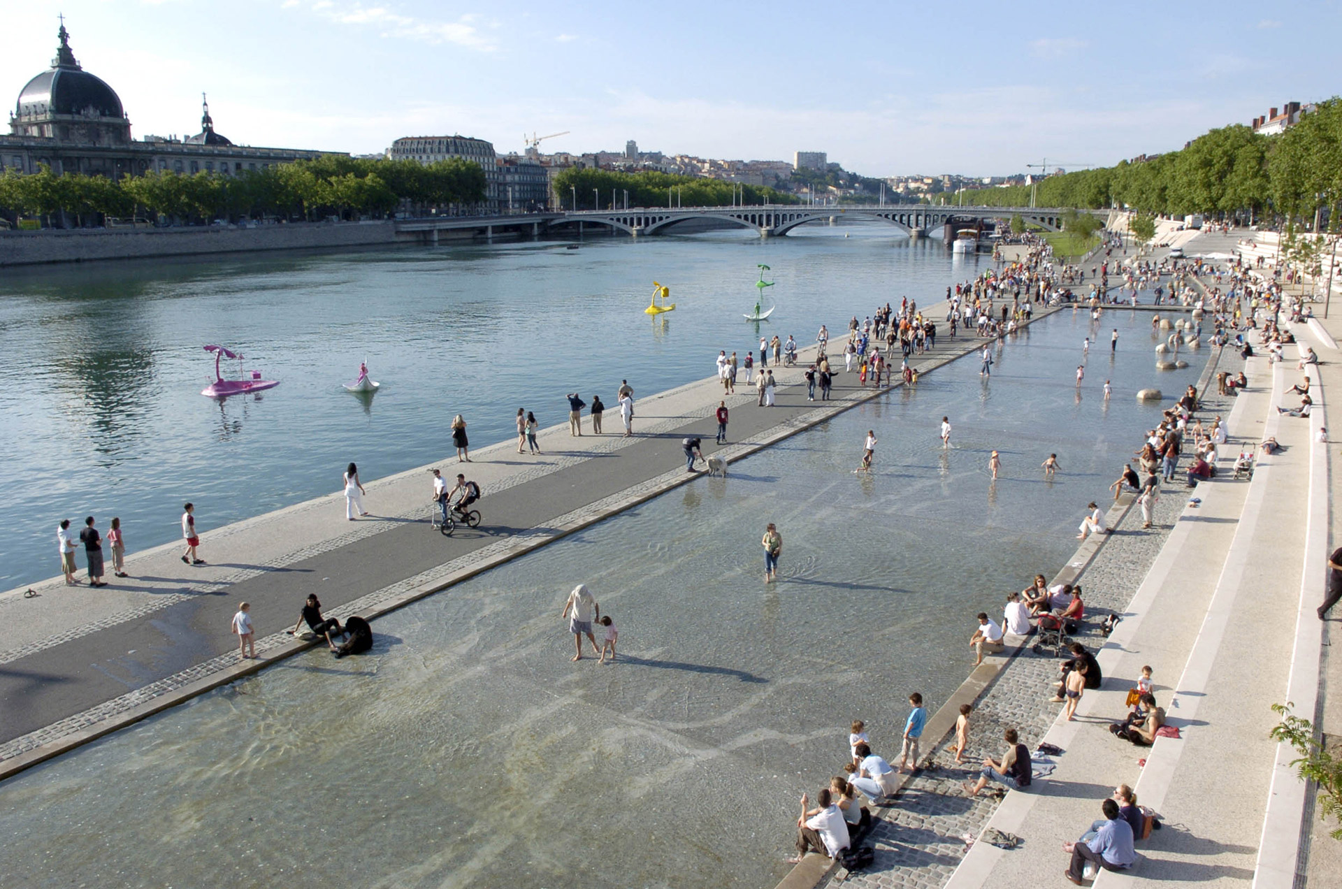 Les berges du Rhône © Muriel Chaulet