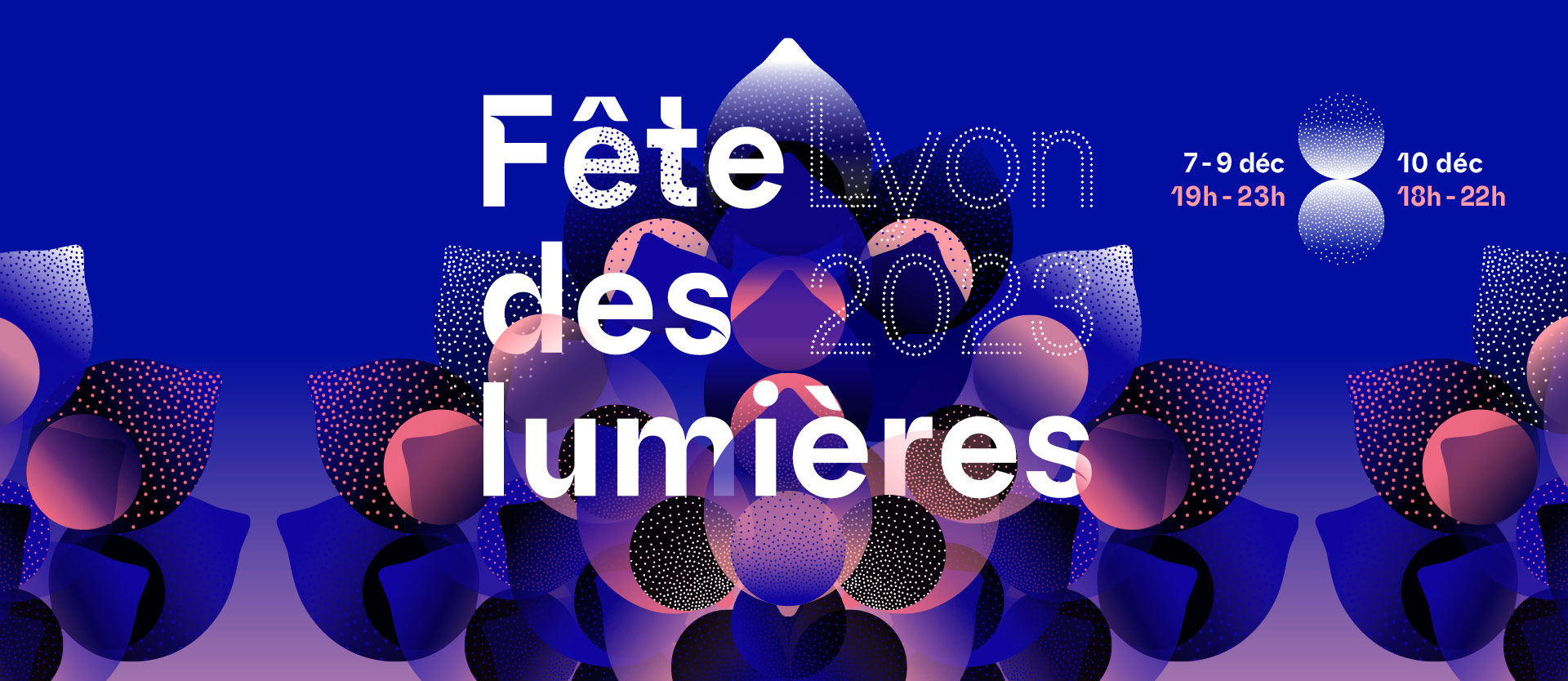 Affiche Fête des Lumières 2023 / Ville de Lyon