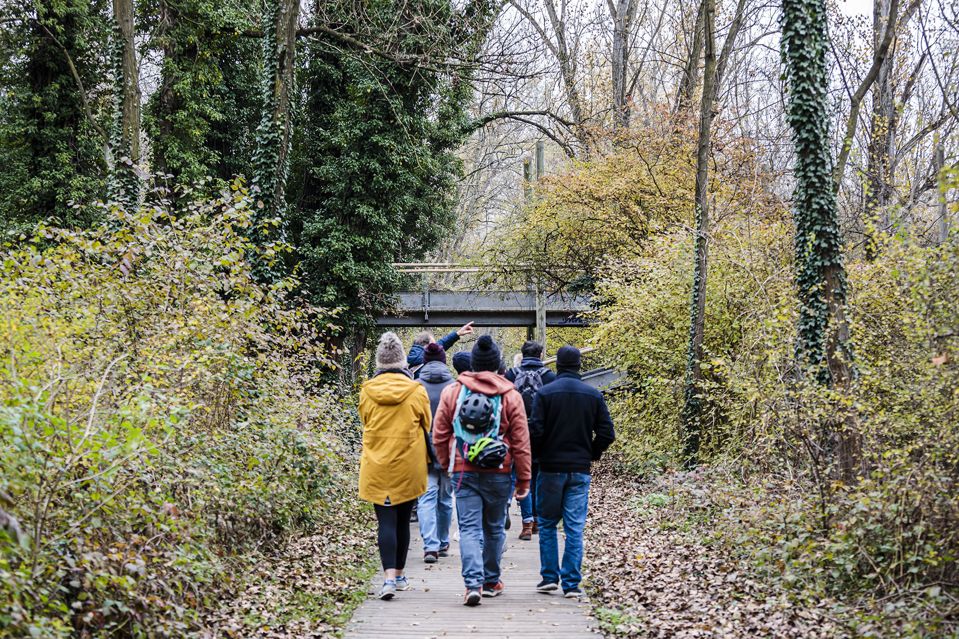 Découverte du Parc de la Feyssine lors de la Journée Visitez Lyon ! © Brice ROBERT