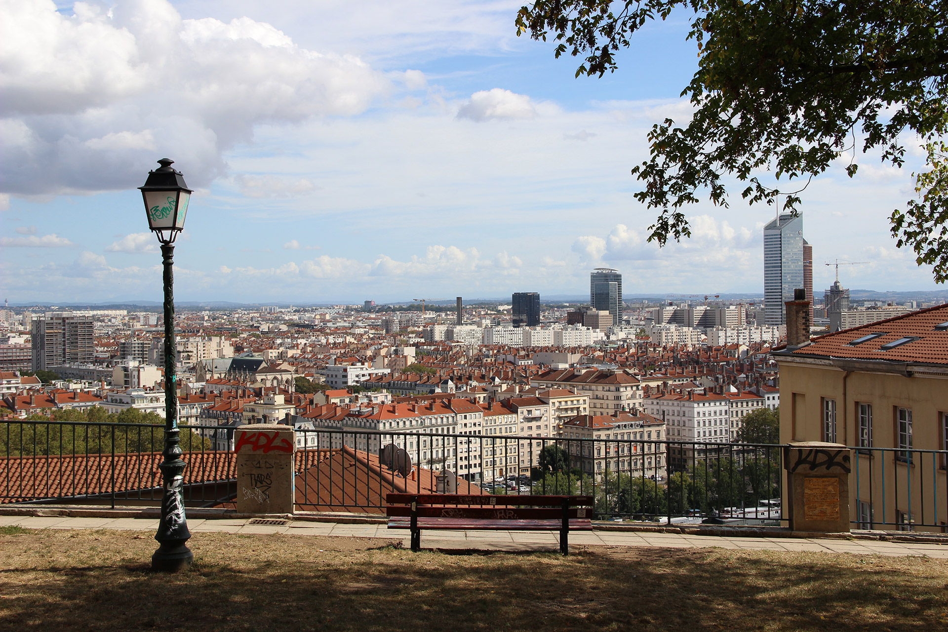 Vue sur Lyon depuis la Croix-Rousse © LV
