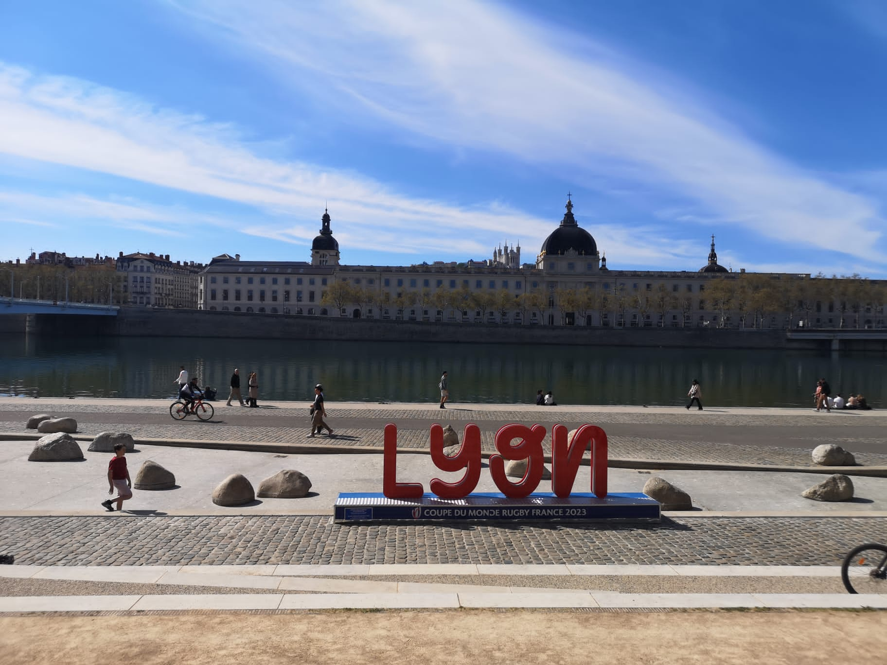 Mobius Lyon pour la Coupe du Monde de Rugby 2023 © Mathilde Carpentier