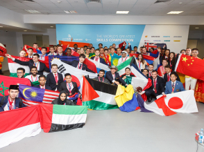 Cérémonie de clôture à Kazan en août 2019 © WorldSkills-France