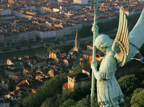 Vue sur Lyon de Fourvière © Tristan Deschamps