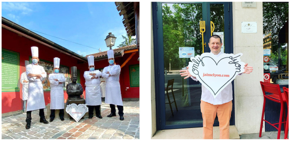 Les chefs des Maisons Bocuse et Christophe Marguin soutiennent Lyon pour les WTA