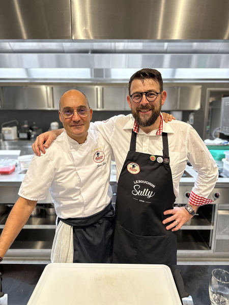 Yann Lalle du Poêlon d’Or et Emmanuel Tachon-Foley du Bouchon Sully © Mélina Subileau