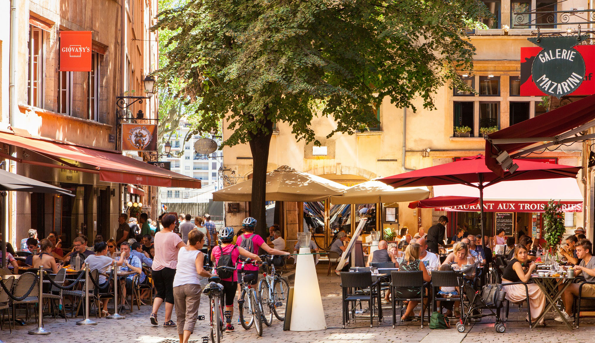Le Vieux-Lyon cet été © Delphine2Lyon