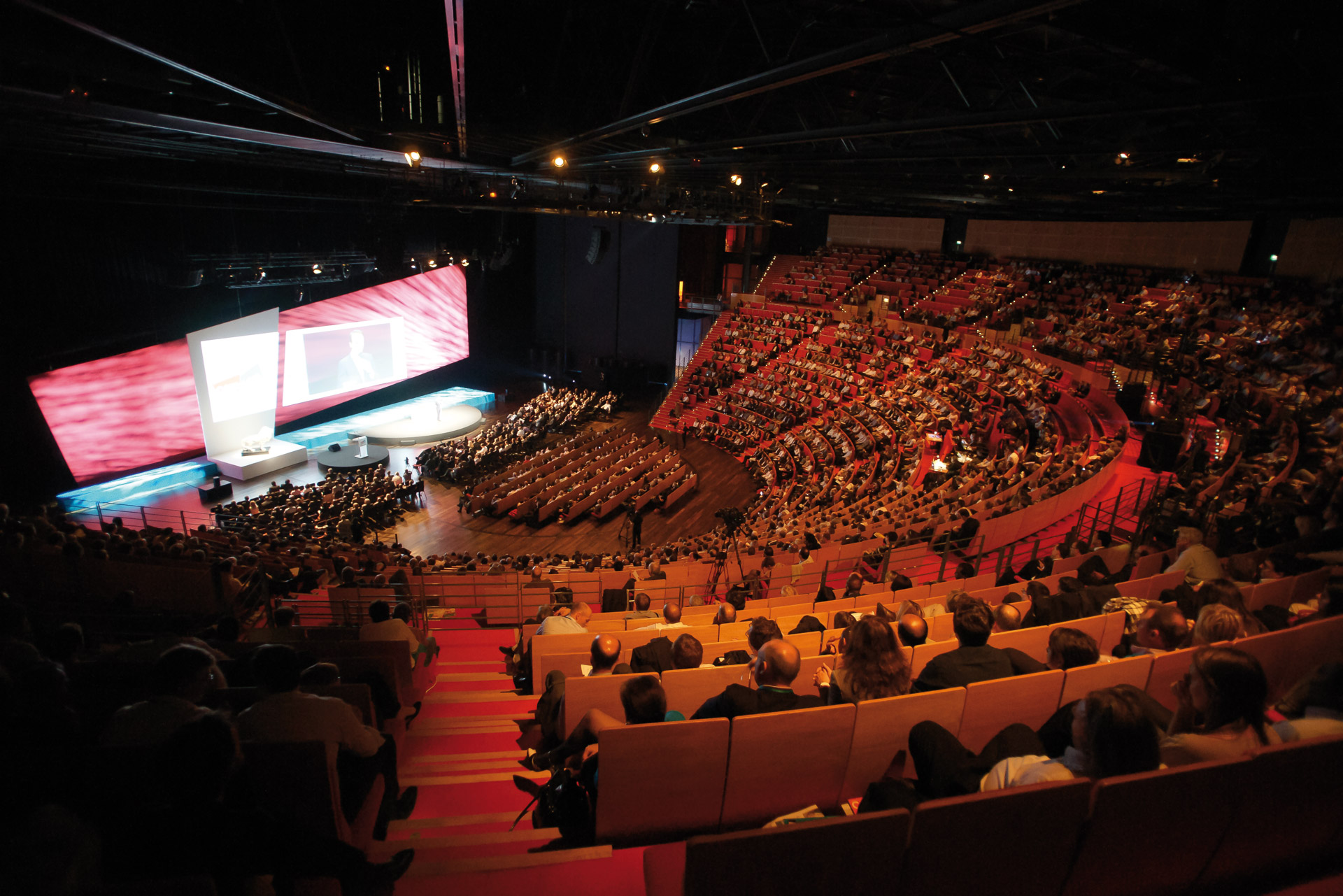 Congrès dans l'amphithéâtre du Centre de Congrès ©