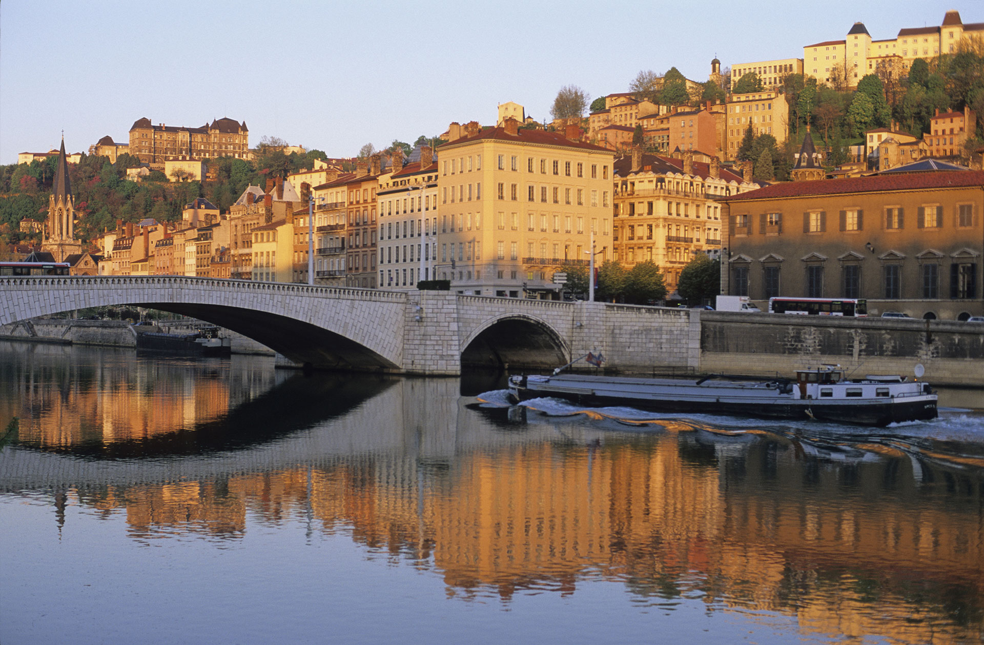 La Saône et le Vieux-Lyon © Tristan Deschamps