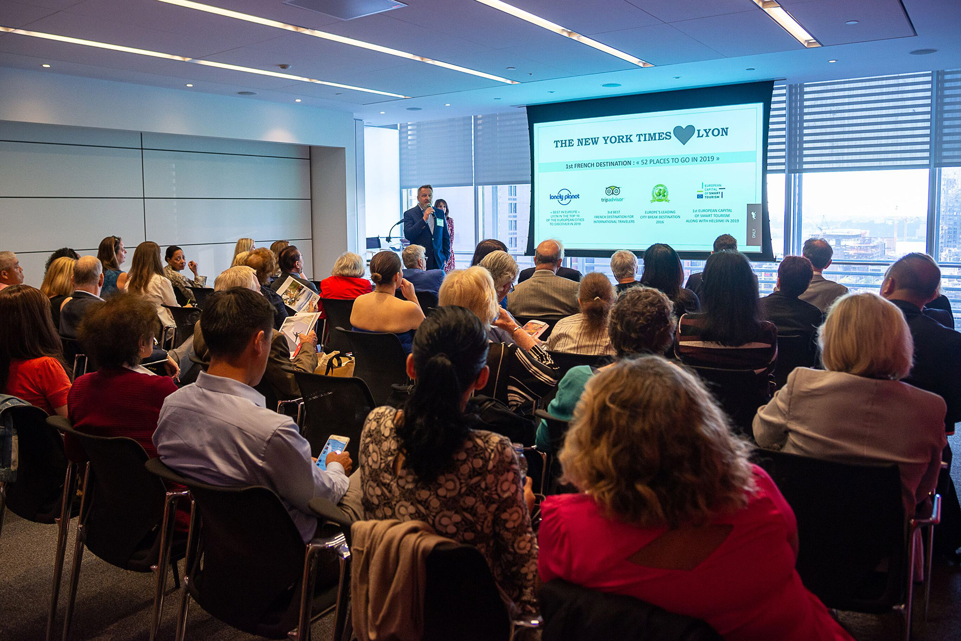 Meeting at the New York Times’ premises