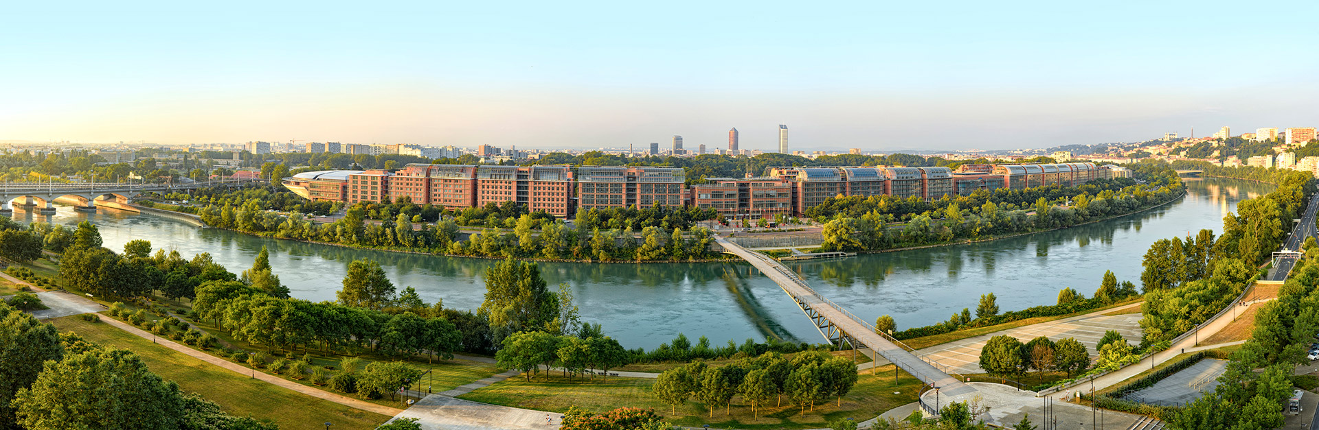 Vue générale du Centre de Congrès de Lyon © Nicolas Robin