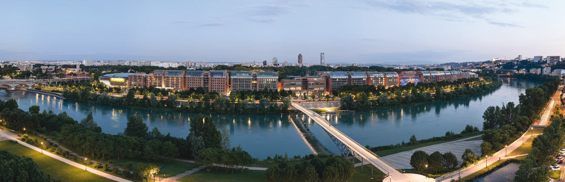 Vue panoramique de la Cité Internationale © Nicolas Robin / CCCL