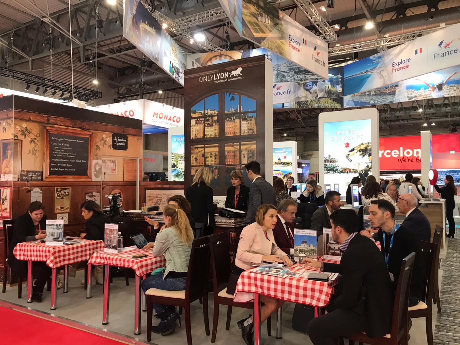 ITBM Barcelone 2019 - Le Stand ONLYLYON Tourisme et Congrès