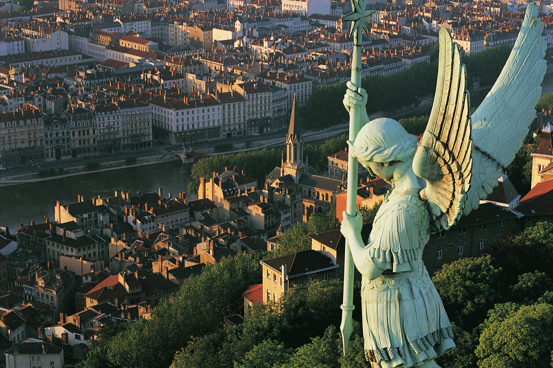 Vue sur Lyon de Fourvière © Tristan Deschamps