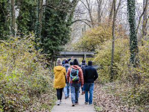 Découverte du Parc de la Feyssine lors de la Journée Visitez Lyon ! © Brice ROBERT