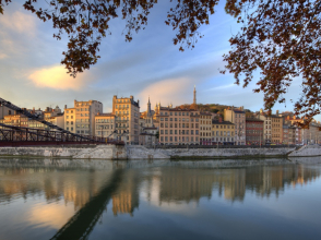 Le Vieux- Lyon et la Passerelle Saint-Vincent - Tristan Deschamps