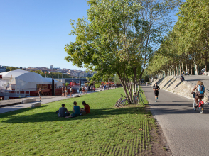 Les Berges du Rhône © Delphine Castel