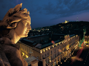 Muse de l'Opéra et vue sur place des Terreaux © Tristan Deschamps
