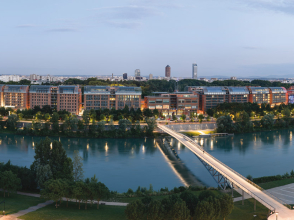 Cité internationale and Lyon Convention Centre © Nicolas Robin