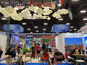 L'Espace France Atout France au Salon IMEX America 2022