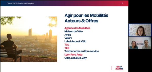 RDV ONLYLYON : Webinaire sur les mobilités durables : partenaires et offres