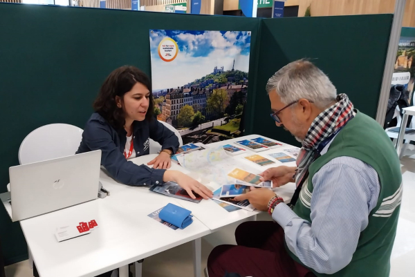 RDV en France 2023 - Eléonore Delenne sur le stand Lyon © Eléonore Delenne