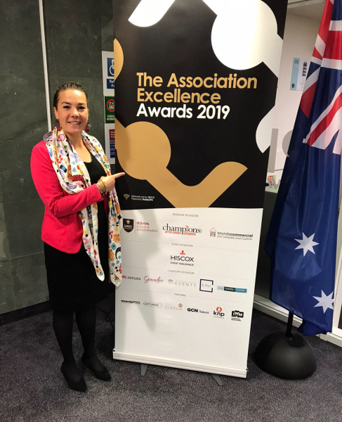 Blanche Savereux aux Association Excellence Awards 2019