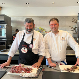 Olivier Canal et Julien Le Guillou ont proposé des mets 100% Lyonnais.